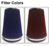 Heat Shield Air Intake Filter Kit works with Chevy Silverado 1500 2007-2008 with 4.8L 5.3L 6.0L V8 Engine