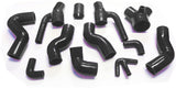 Silicone Intercooler Hoses Kit for 1997-2001 Audi S4 RS4 with 2.7L Bi-Turbo Engine - 12 Pieces