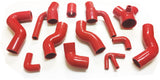 Silicone Intercooler Hoses Kit for 1997-2001 Audi S4 RS4 with 2.7L Bi-Turbo Engine - 12 Pieces