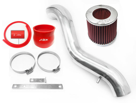 AirX Racing Intake Kit System for 1988-1991 Honda Civic CRX Si with 1.6L 4Cyl Engine