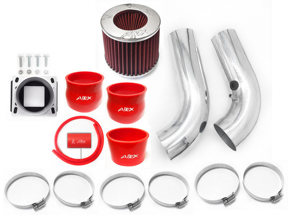 AirX Racing Intake Kit System for 1998-2001 Mazda B2500 with 2.5L 4Cyl Engine