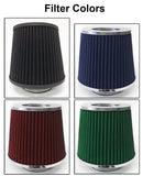 Air Intake Filter Kit System for Chevy S10 Pickup 1996-2004 with 4.3L V6 Engine (2pc Design)
