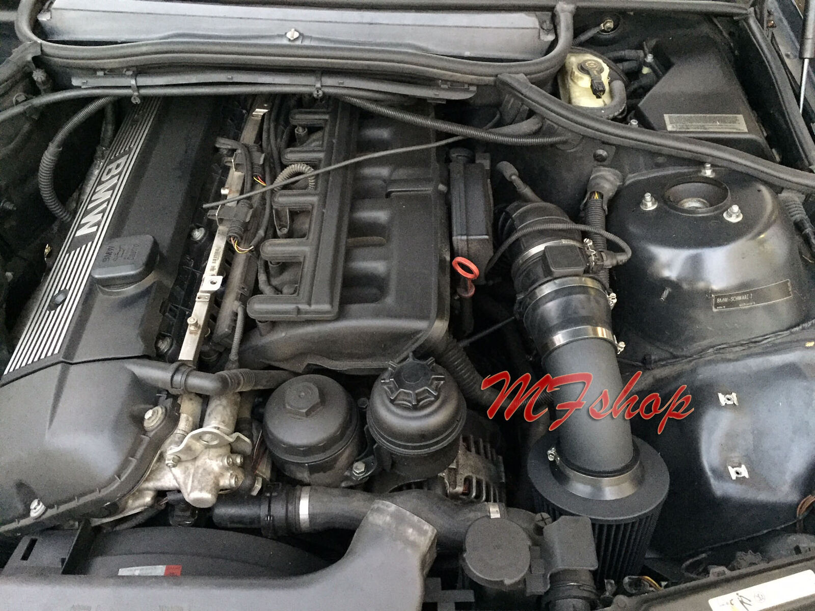 thumbnail image 2 of Rtunes Racing Short Ram Air Intake Kit Filter Combo BLACK Compatible For 98 02 Toyota Corolla With Filter 2 of 14
