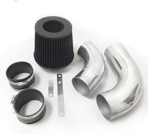 Air Intake Filter Kit System for Chevy S10 Pickup 1996-2004 with 4.3L V6 Engine (2pc Design)